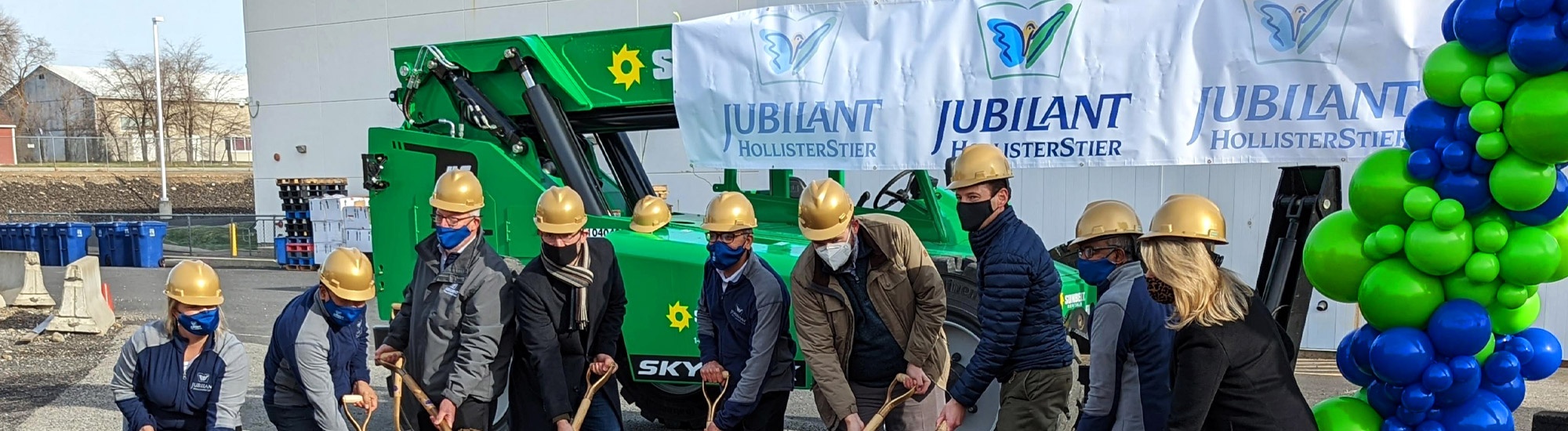 IPS participates in Jubilant's Groundbreaking Ceremony