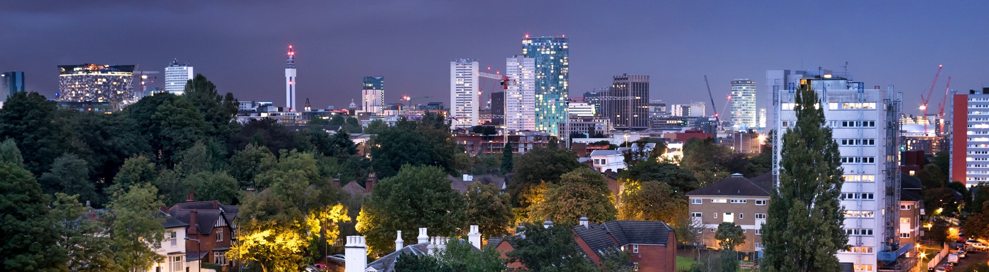 Birmingham United Kingdom Skyline