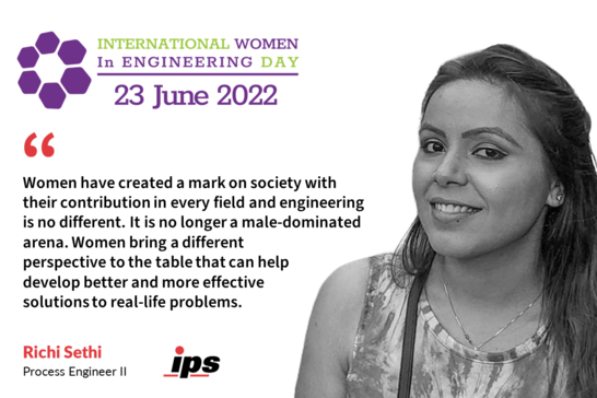 Richi Sethi International Women in Engineering Day