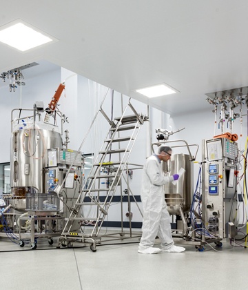 Usine pilote BPF de produits biologiques